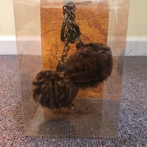 Patricia Nash 100% Sheepskin Fur Keychains
